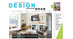 Desktop Screenshot of designnewengland.com